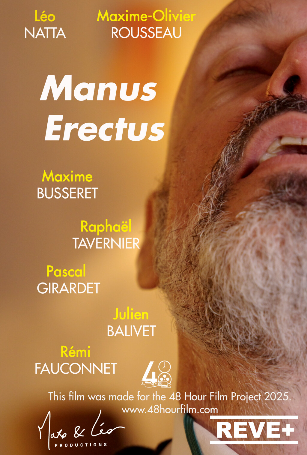 Filmposter for MANUS ERECTUS